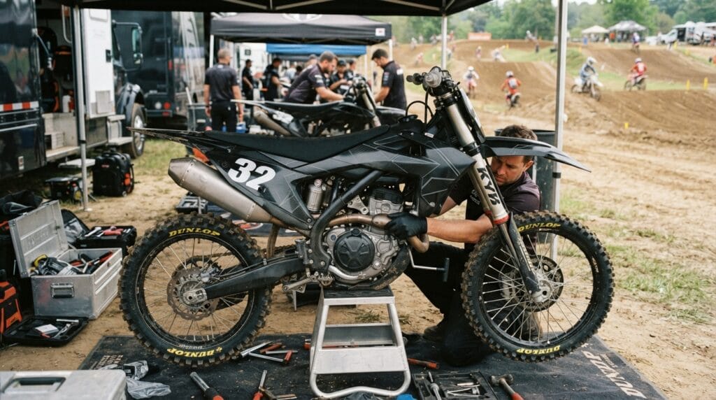 Triumph TF450 recall 2026 competition motorcycle inspection